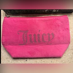 Juicy Couture Fuchsia Cosmetic Bag